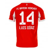 Bayern Munich Luis Diaz #14 Koszulka Podstawowa 2025-26 Krótki Rękaw